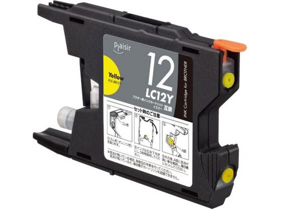 プレジール 互換インク LC12Y対応 PLE-BR12Y プレジール 互換インク LC12Y対応 PLE-BR12Y