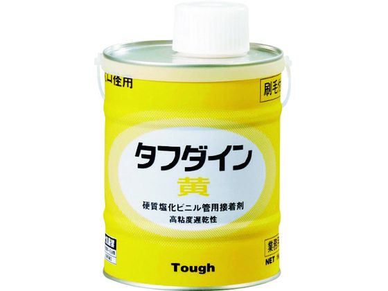 クボタケミックス 塩ビ用接着剤 タフダイン黄 1KG KI1KG