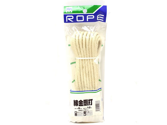 紺屋商事 BmS 綿金剛ロープ 6mm×10m 60020048 紺屋商事 BmS 綿金剛ロープ 6mm×10m 60020048