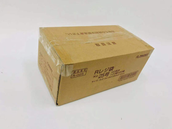 Rpack レジ袋 関西25号 100枚×20冊入 R-025