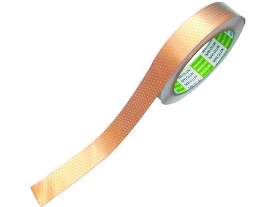 日東 導電性粘着テープ ニトホイル 10mm×20m 茶褐色