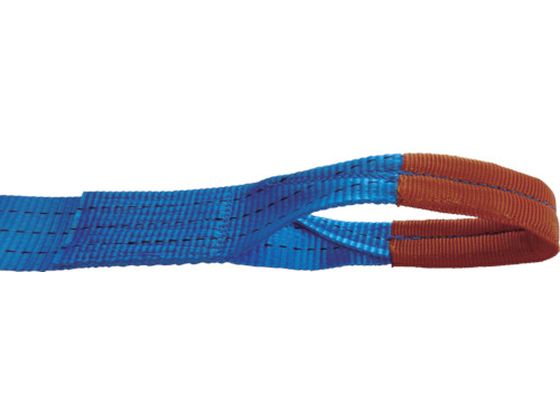 TESAC ラッシングベルト(ベルト荷締機)ラチェットバックル式アイタイプ