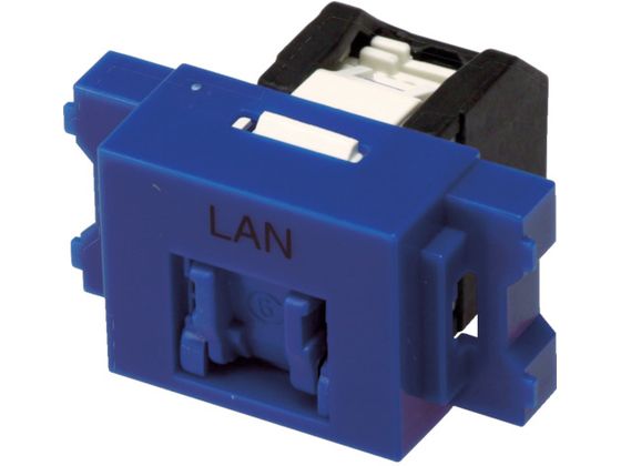 コーニング Cat6 RJ45モジュラージャック+JISプレート用アダプタセット