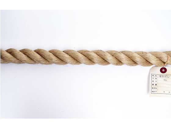 紺屋商事 麻ロープ 30mm 10m〈切売〉 60011175