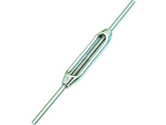 TRUSCO ステン枠式ターンバックル両端ストレート規格W-3／16 TTB-5SS