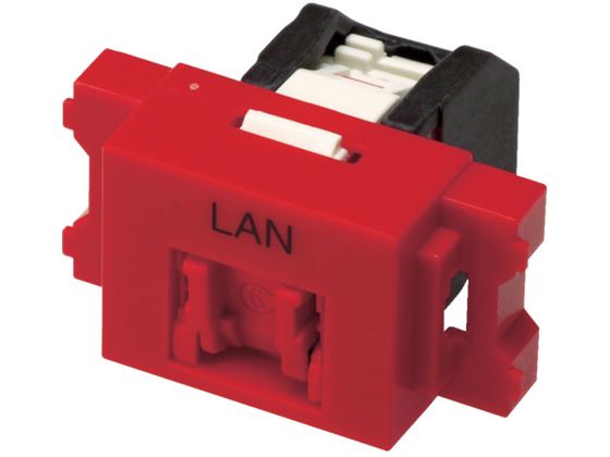 コーニング Cat6 RJ45モジュラージャック+JISプレート用アダプタセット