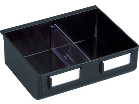 TRUSCO ビンラック用ライトビン 197×1H67×H67 ブラック K-20BK