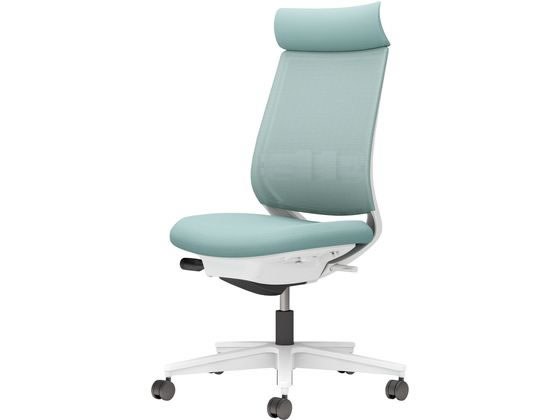 コクヨ チェア ミトラ2 肘無 ランバー付 アッシュターコイズ ナイロンキャスター コクヨ チェア ミトラ2 肘無 ランバー付 アッシュターコイズ ナイロンキャスター