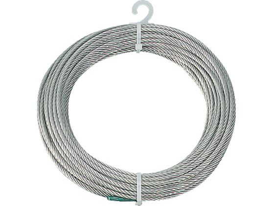 TRUSCO ステンレスワイヤロープ Φ6.0mm×20m CWS-6S20