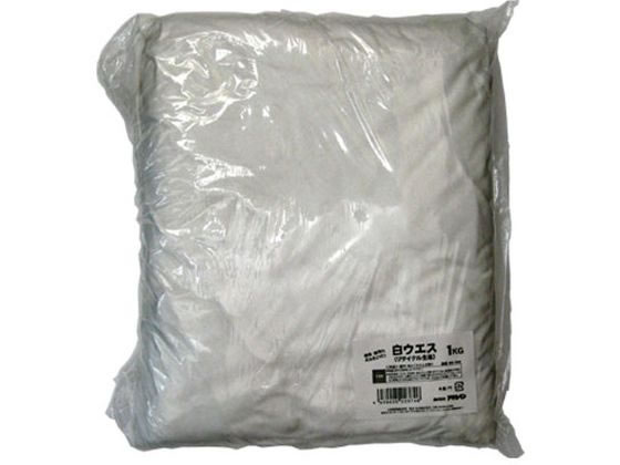 アサヒペン 白ウエス(リサイクル生地) 1KG RW-1000