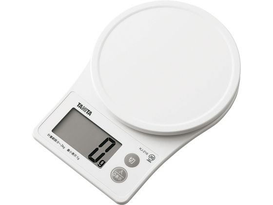 タニタ デジタルクッキングスケール 2kg KJ-216WH 3080710