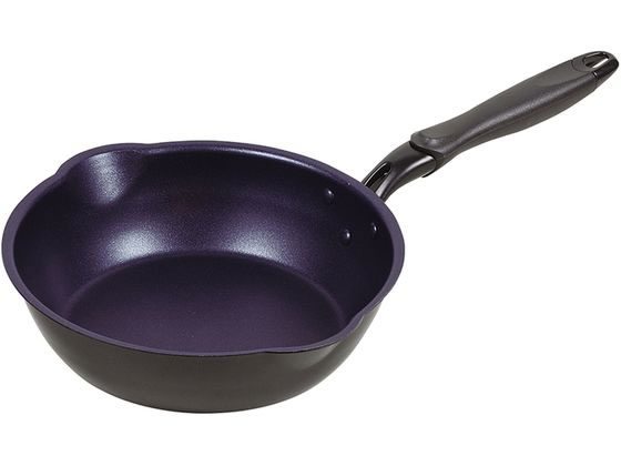 パール金属 極深プレミアムダイヤモンドコート フライパン 24cm HB-4725