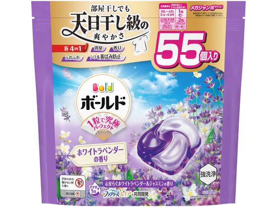 P & G ボールドジェルボール4D ラベンダーの香り 替 メガジャンボ55コ P & G ボールドジェルボール4D ラベンダーの香り 替 メガジャンボ55コ