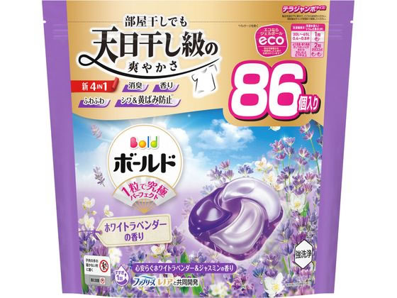 P & G ボールドジェルボール4D ラベンダーの香り 替 テラジャンボ 86コ P & G ボールドジェルボール4D ラベンダーの香り 替 テラジャンボ 86コ