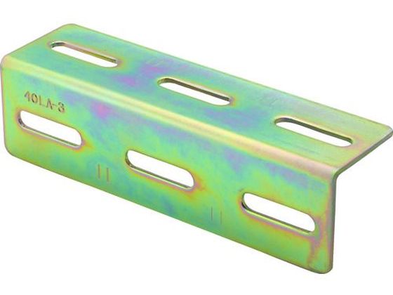TRUSCO ジョイント金具40型L クロメート 40×95 穴数4