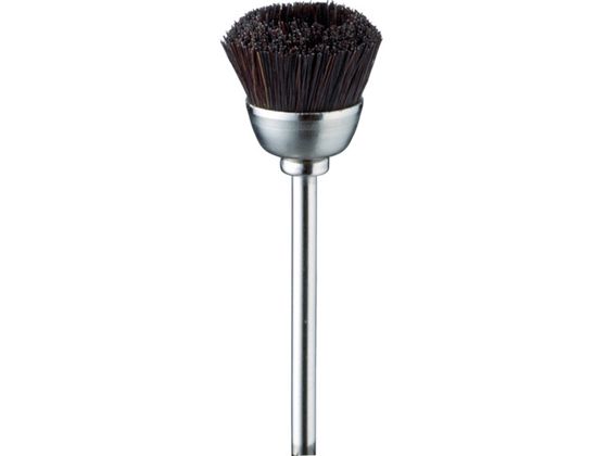 ミニモ 毛ブラシ カップ 馬毛 ミディアム φ14 (10本入) FC1373 ミニモ 毛ブラシ カップ 馬毛 ミディアム φ14 (10本入) FC1373