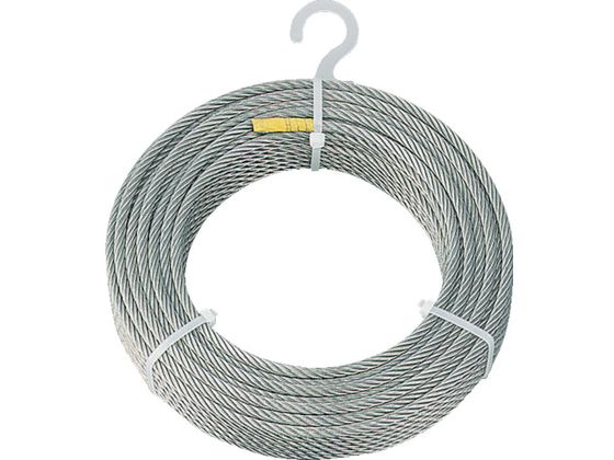 TRUSCO ステンレスワイヤロープ Φ8.0mm×10m CWS-8S10