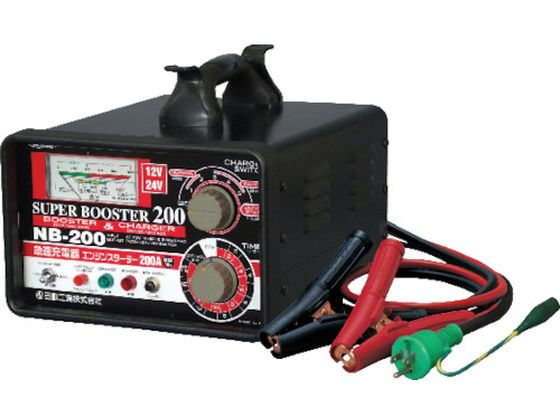 日動 急速充電器 スーパーブースター200 200A 12V/24V NB-200 日動 急速充電器 スーパーブースター200 200A 12V/24V NB-200