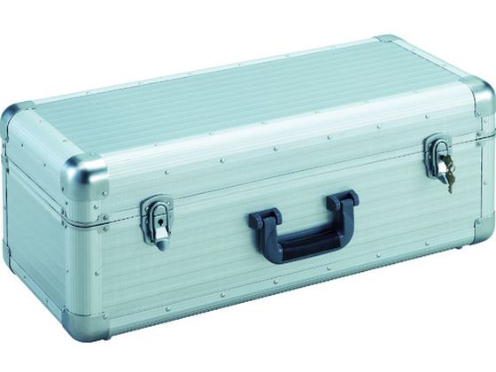 TRUSCO 大型アルミ工具箱 640×260×H230 シルバー TAC-66H