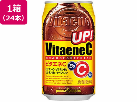 ポッカサッポロ ビタエネC 缶 350mL×24本 ポッカサッポロ ビタエネC 缶 350mL×24本