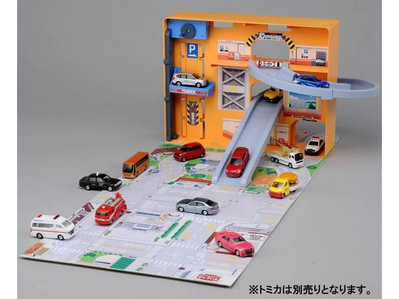 トミカまとめ売り 75台＋パーキングケース2ケース