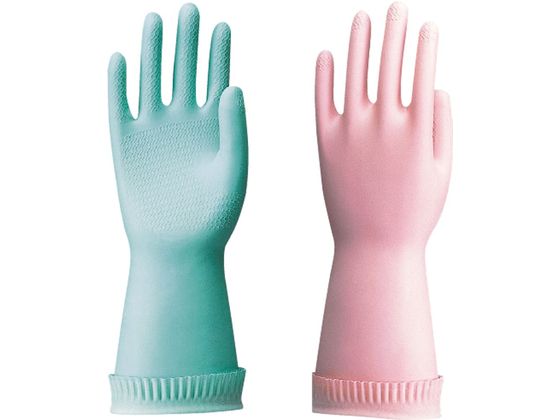 ダンロップ 天然ゴム中厚手手袋 グリーン L N-121 ダンロップ 天然ゴム中厚手手袋 グリーン L N-121