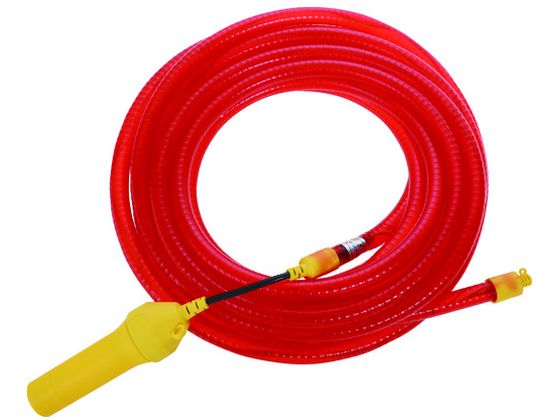 TRUSCO LEDチューブ 赤 22パイ×10M 乾電池式 LEDT10-R