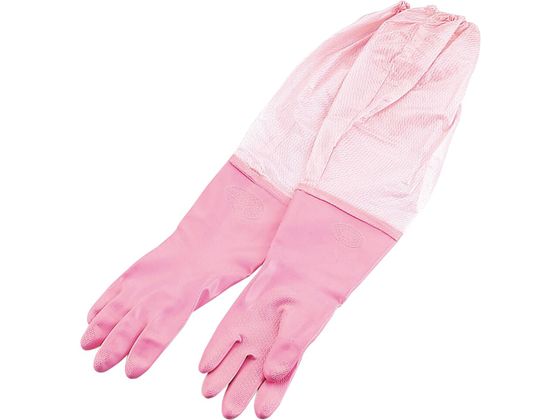 ダンロップ ビニール厚手手袋 腕カバー付 M V-112 ダンロップ ビニール厚手手袋 腕カバー付 M V-112