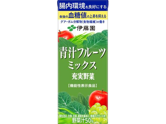 伊藤園 充実野菜青汁フルーツミックス 200ml 伊藤園 充実野菜青汁フルーツミックス 200ml