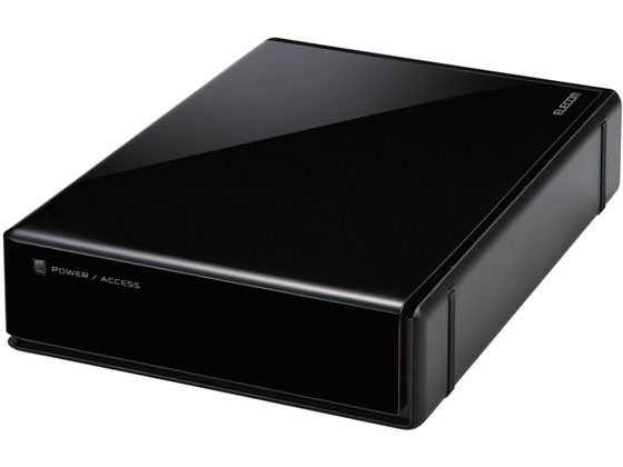エレコム 外付けハードディスク 1TB ELD-REN010UBK エレコム 外付けハードディスク 1TB ELD-REN010UBK
