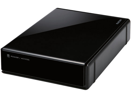 エレコム 外付けハードディスク 3TB ELD-REN030UBK エレコム 外付けハードディスク 3TB ELD-REN030UBK