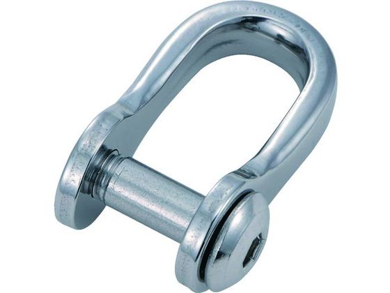 TRUSCO 沈み半丸シャックル ステンレス製 5mm 2個入 TSHS-5