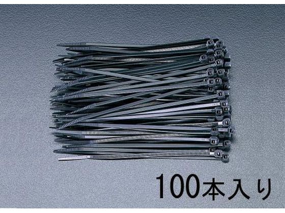 エスコ 結束バンド 耐候性 100本 550×8.0mm EA475B-550