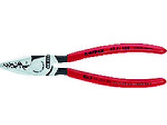 KNIPEX 9771-180 エンドスリーブ用圧着ペンチ 9771-180 KNIPEX 9771-180 エンドスリーブ用圧着ペンチ 9771-180