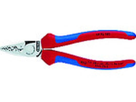 KNIPEX 9772-180 エンドスリーブ用圧着ペンチ 9772-180 KNIPEX 9772-180 エンドスリーブ用圧着ペンチ 9772-180