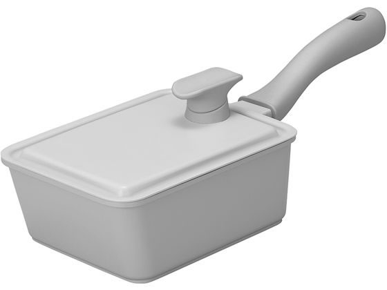 シービージャパン Supot 深型四角フライパン 13×18cm グレー シービージャパン Supot 深型四角フライパン 13×18cm グレー
