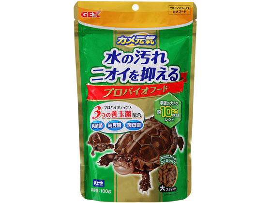 ジェックス カメ元気 プロバイオフード180g ジェックス カメ元気 プロバイオフード180g