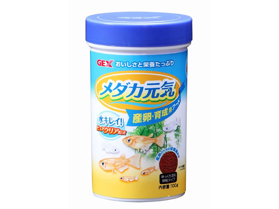 ジェックス メダカ 産卵成長 フード 100g RN