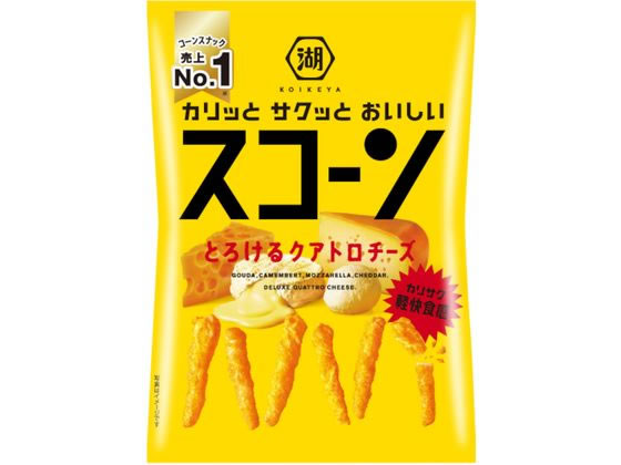湖池屋 スコーンとろけるクアトロチーズ 73g 湖池屋 スコーンとろけるクアトロチーズ 73g