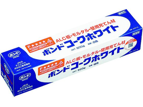 コニシ ボンドコークホワイト 500g(箱) #50112 BCW-500