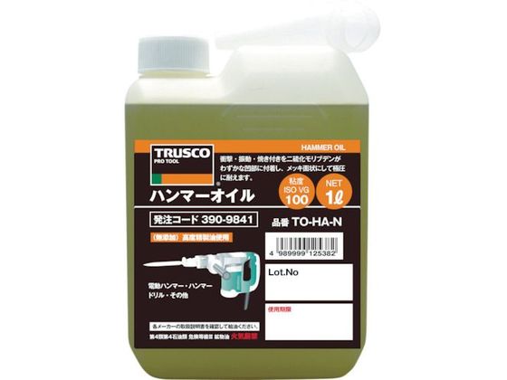 TRUSCO ハンマーオイル1L TO-HA-N