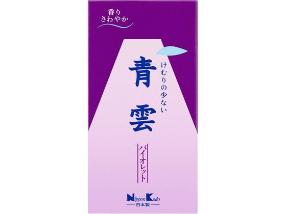 日本香堂 青雲バイオレット バラ詰 125g 24914 日本香堂 青雲バイオレット バラ詰 125g 24914