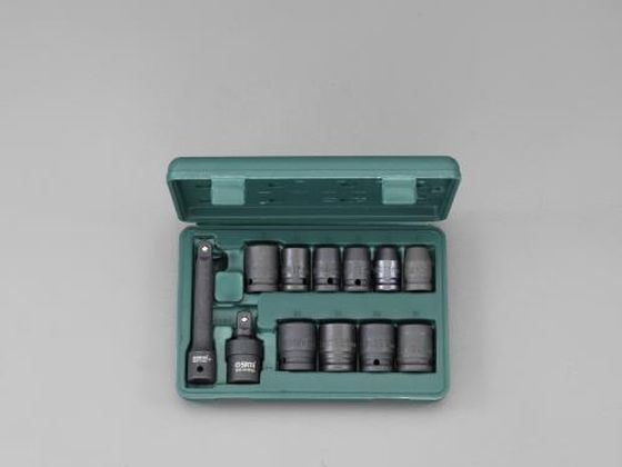 エスコ インパクトソケットセット ミリ 1/2"DR EA687SM-1 エスコ インパクトソケットセット ミリ 1/2"DR EA687SM-1