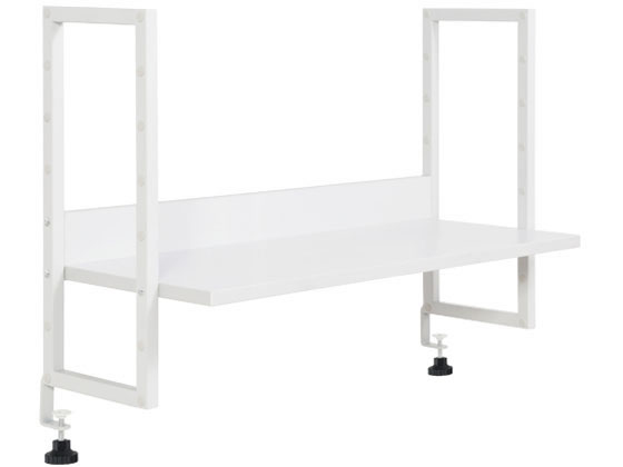 カグクロ デスク用上棚・机上ラック W1000専用 ホワイト KDW-107-UT カグクロ デスク用上棚・机上ラック W1000専用 ホワイト KDW-107-UT
