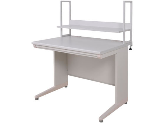 カグクロ デスク用上棚・机上ラック W1400専用 ホワイト KDW-147-UTが