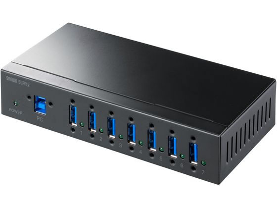 サンワサプライ 産業用USB 5Gbpsハブ 7ポート USB-3HFA07 サンワサプライ 産業用USB 5Gbpsハブ 7ポート USB-3HFA07