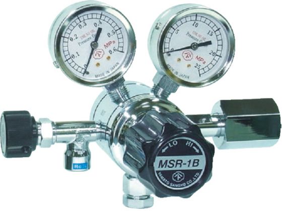 ヤマト 分析機用二段圧力調整器 MSR-1B MSR1B13TRC