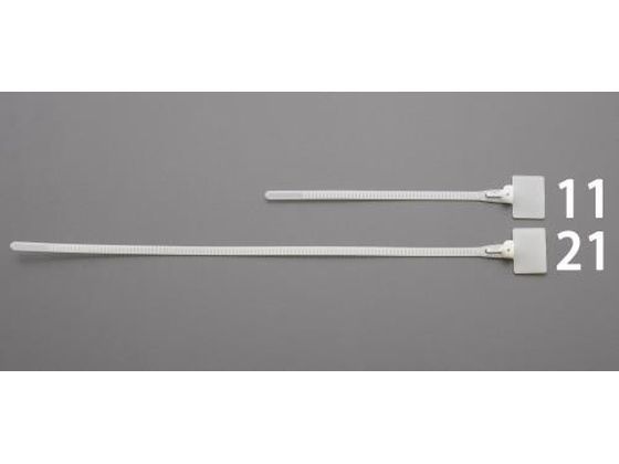 エスコ マーカーバンド 100本 215×3.6mm 13×19mm EA475HB-21