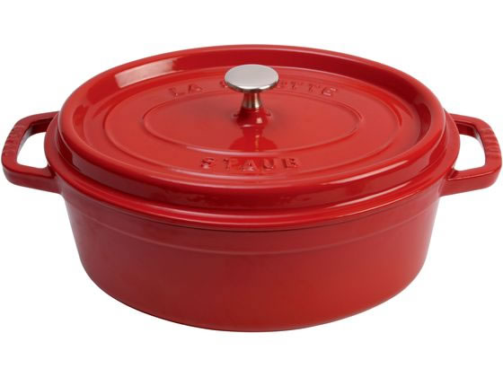 STAUB ストウブ ピコ・ココット オーバル 37cm チェリー 40509-876