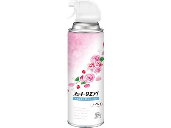 アース製薬 スッキーリエア! トイレ用 ホワイトフローラル 350mL アース製薬 スッキーリエア! トイレ用 ホワイトフローラル 350mL